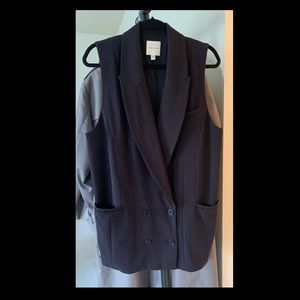 Black Silence + Noise Vest - Urban Outfitters